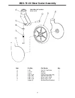 Preview for 62 page of Stryker Medical 2025 Maintenance Manual