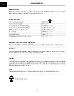 Preview for 3 page of Stryker Medical M Series Operation Manual