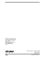 Preview for 257 page of Stryker Medical M Series Operation Manual