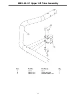 Предварительный просмотр 52 страницы Stryker Medical RUGGED 6080 MX-PRO Operation & Maintenance Manual