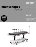 Stryker Medical ST104 Maintenance Manual предпросмотр