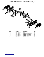 Предварительный просмотр 32 страницы Stryker Medical ST104 Maintenance Manual