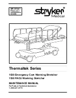 Предварительный просмотр 1 страницы Stryker Medical Thermaltek 1030 Maintenance Manual