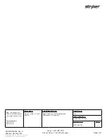 Preview for 1 page of Stryker 0207-050-000E Instructions For Use Manual