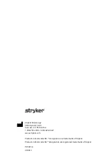 Preview for 32 page of Stryker 0240-031-000 Manual