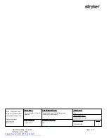 Stryker 0702-001-000 Instructions For Use Manual preview