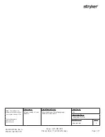 Preview for 1 page of Stryker 0940-000-000 Instructions For Use Manual