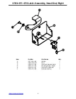 Preview for 54 page of Stryker 1004 Maintenance Manual