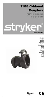 Stryker 1188 Series User Manual preview