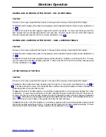 Preview for 8 page of Stryker 1550 Operation Manual