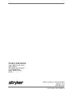 Preview for 25 page of Stryker 1550 Operation Manual