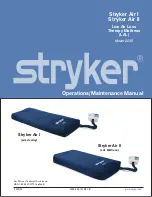 Stryker 2236-000-002 Operation & Maintenance Manual preview