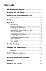 Preview for 4 page of Stryker 240-050-988 User Manual