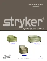 Stryker 3600-000-110 Operation And Maintenance Manual preview