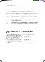 Preview for 2 page of Stryker 6003-100-100 Instructions For Use Manual