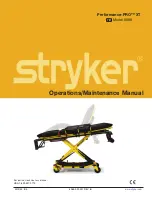 Stryker 6086 Operation & Maintenance Manual preview