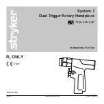 Stryker 7205-000-000 Instructions For Use Manual preview