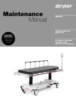 Preview for 1 page of Stryker 736 Maintenance Manual