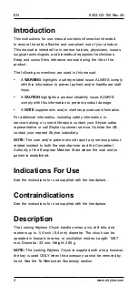 Preview for 2 page of Stryker 8203-133-000 Instructions For Use Manual