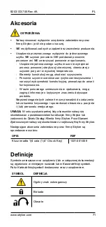 Preview for 71 page of Stryker 8203-133-000 Instructions For Use Manual