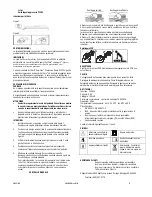 Preview for 5 page of Stryker Care Free Companion CF302 Series Instructions For Use Manual