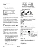 Preview for 9 page of Stryker Care Free Companion CF302 Series Instructions For Use Manual