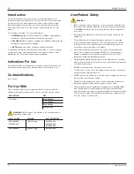 Preview for 3 page of Stryker CastVac 0986-000-000 Instructions For Use Manual