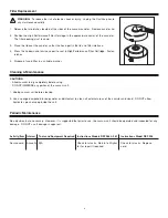 Preview for 6 page of Stryker CastVac REF 986 Maintenance Manual & Operating Instructions