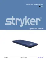 Preview for 1 page of Stryker ComfortGel 2850 Operation Manual