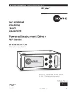 Preview for 1 page of Stryker Core 5400-50 Instructions For Use Manual