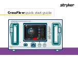 Stryker CrossFlow Quick Start Manual предпросмотр