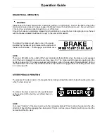 Preview for 8 page of Stryker Epic Operation Manuals