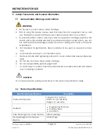 Preview for 16 page of Stryker F-SFHPBER Instructions For Use Manual