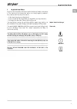 Preview for 9 page of Stryker FLUID SAFE Manual