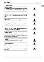 Preview for 11 page of Stryker FLUID SAFE Manual