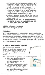 Preview for 18 page of Stryker HH1001 Main Arm Instructions For Use Manual