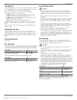 Preview for 3 page of Stryker InterPulse 0210 000 Series Instructions For Use Manual