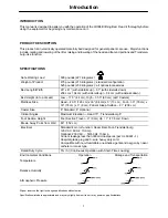 Preview for 3 page of Stryker LD304 Operation Manual