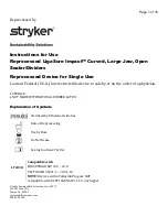 Preview for 1 page of Stryker LF4318 Instructions For Use Manual