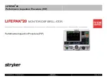 Stryker LIFEPAK 20 Inspection Procedure preview