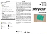 Stryker Mul-T-Pad 8002-062-612 Operation Manual preview