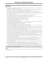 Preview for 9 page of Stryker P100 Operation And Maintenance Manual