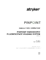 Preview for 565 page of Stryker PINPOINT PC9000 Operator'S Manual