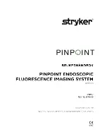 Preview for 845 page of Stryker PINPOINT PC9000 Operator'S Manual