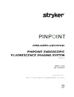 Preview for 1123 page of Stryker PINPOINT PC9000 Operator'S Manual