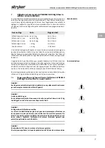 Preview for 243 page of Stryker PneumoSure Instructions For Use Manual