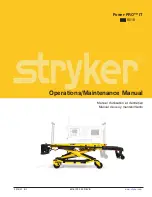 Stryker Power-PRO IT 6516 Operation & Maintenance Manual preview