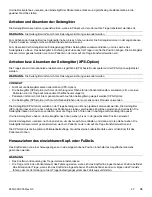 Preview for 161 page of Stryker Power-PRO TL Cot Operation Manual