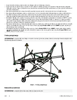 Preview for 340 page of Stryker Power-PRO TL Cot Operation Manual