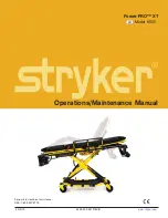 Stryker Power-PRO XT 6500 Operation And Maintenance Manual preview